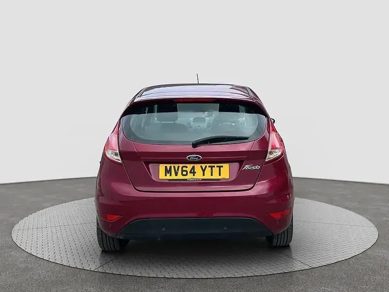 Used Ford Fiesta Zetec 2014 Red Hatchback