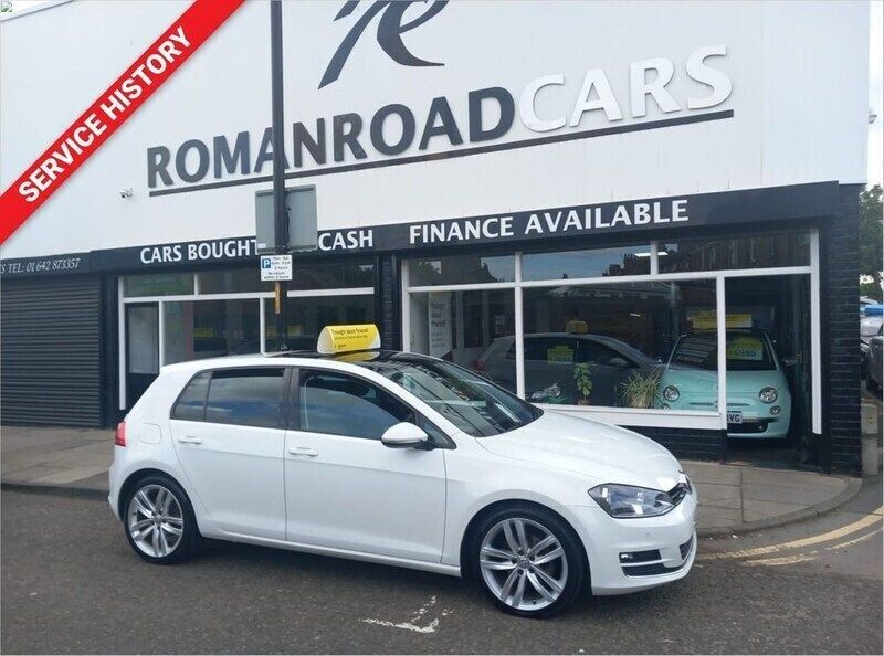 White Used 2016 VW Golf VII GT Hatchback | £11,995 (Fair price) - Image 1/4