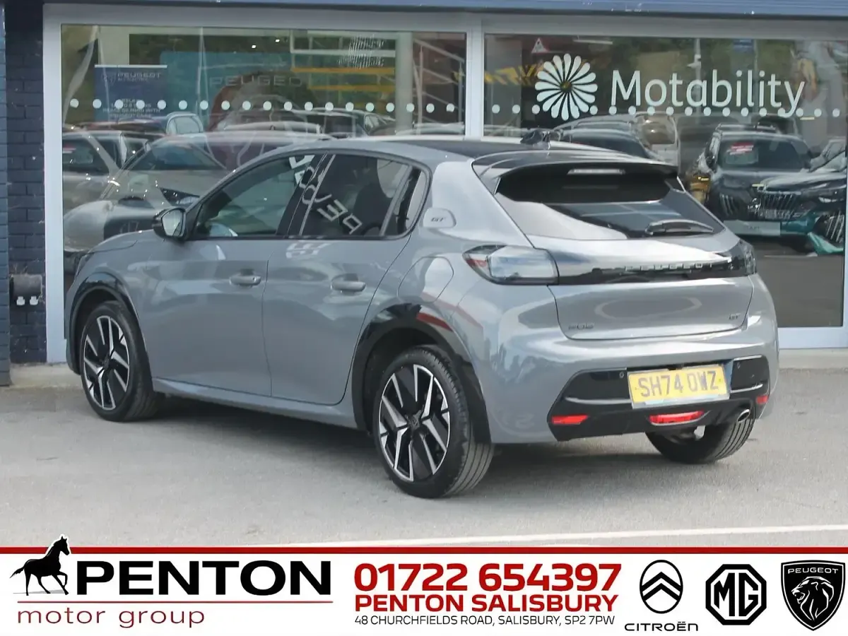 Used Peugeot 208 GT 99 HP (72 kW) 2024 Grey Hatchback