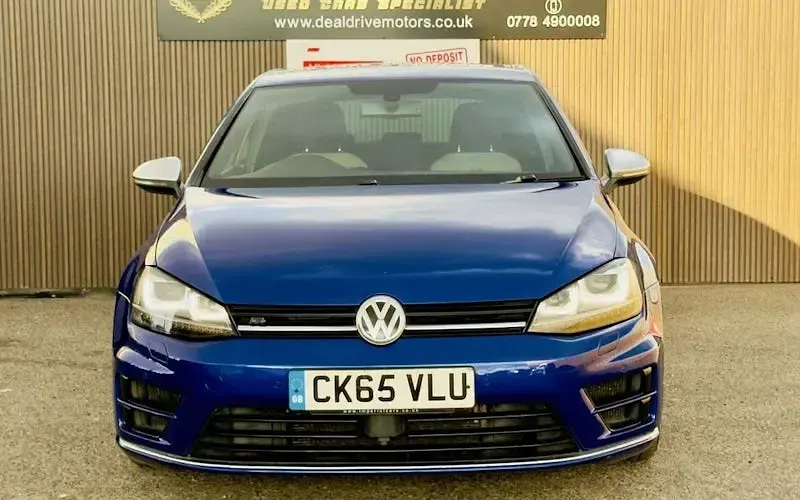 Used VW Golf VII R 300 HP (220 kW) 2015 Blue Hatchback