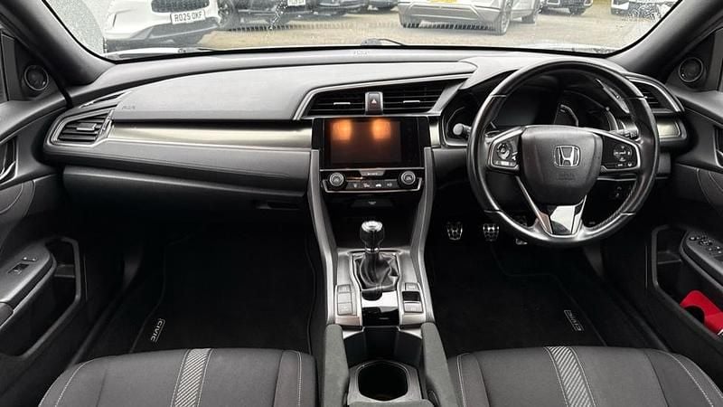 Used Honda Civic SR 129 HP (94 kW) 2018 Grey Hatchback