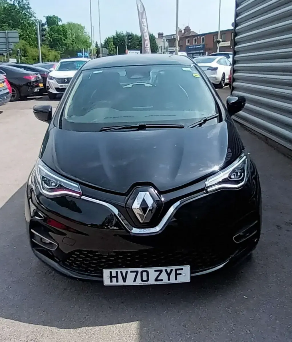 Used Renault Zoe GT-Line 100 kW (136 HP) 2020 Black Hatchback