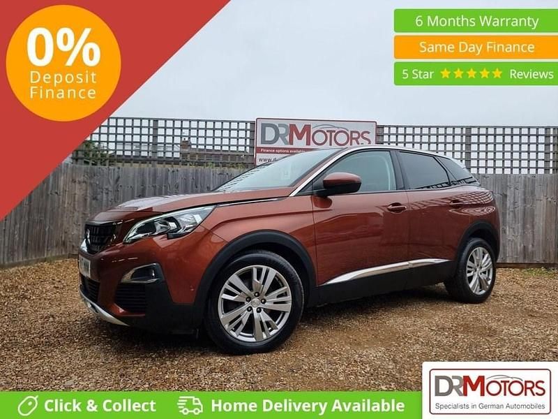 Bronze Used 2017 Peugeot 3008 Allure SUV | £10,240 (Fair price) - Image 1/4