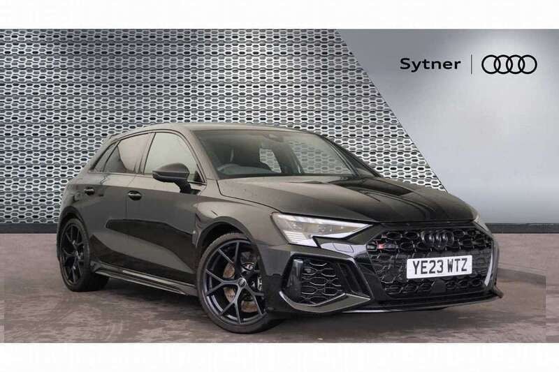 Black Used 2023 Audi RS3 Sport Hatchback | £51,500 (Fair price) - Image 1/4