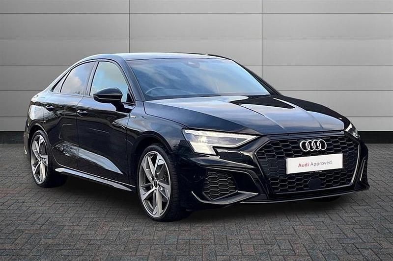 Used Audi A3 Comfort 150 HP (110 kW) 2022 Mythos black Sedan