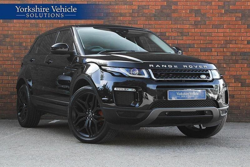 Black Used 2017 Land Rover Range Rover evoque SE Estate | £10,489 (Good price) - Image 1/4