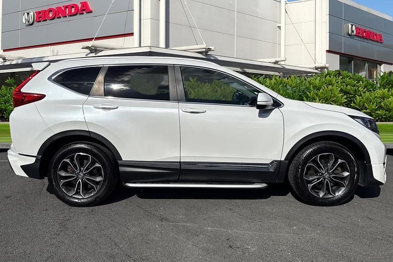 Used Honda CR-V Hybrid 184 HP (135 kW) 2022 White orchid SUV