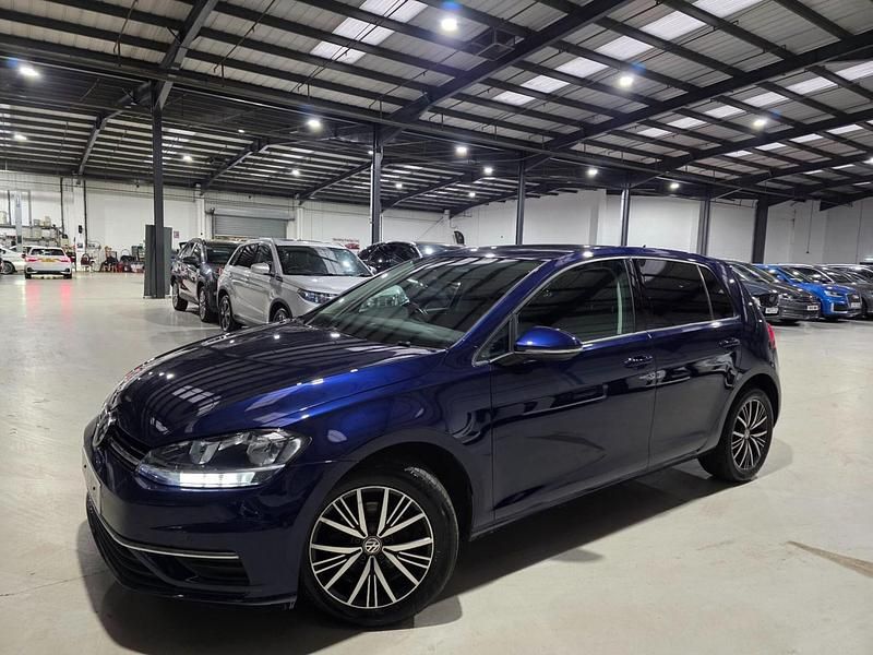 Blue Used 2018 VW Golf VII SE Hatchback | £11,230 (Fair price) - Image 1/4