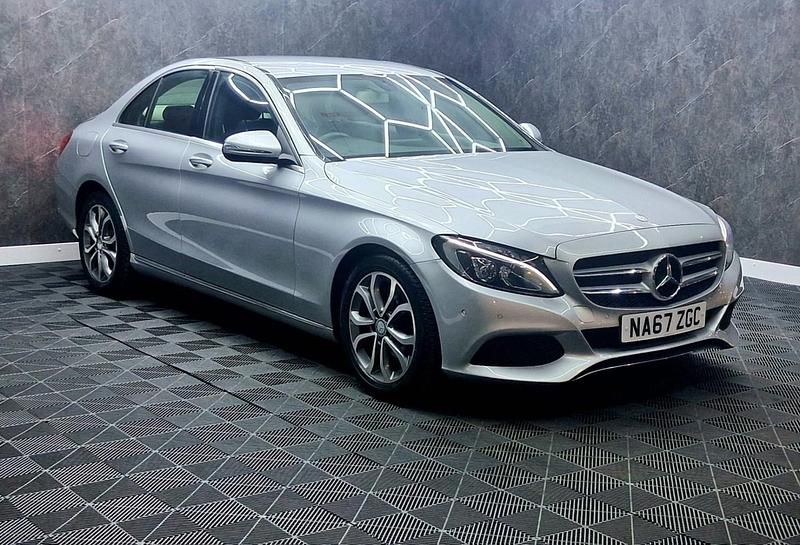 Used Mercedes C200 2017 Silver Sedan