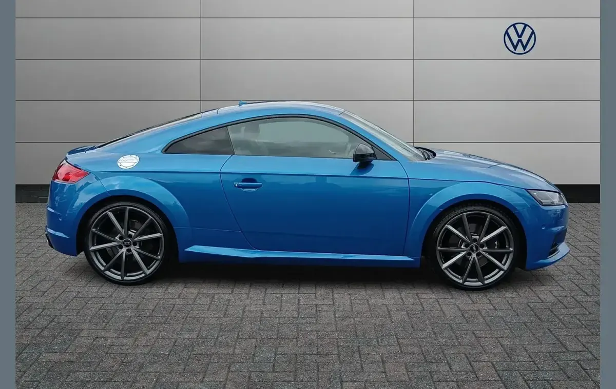 Used Audi TTS Black Edition 306 HP (225 kW) 2017 Blue Coupe