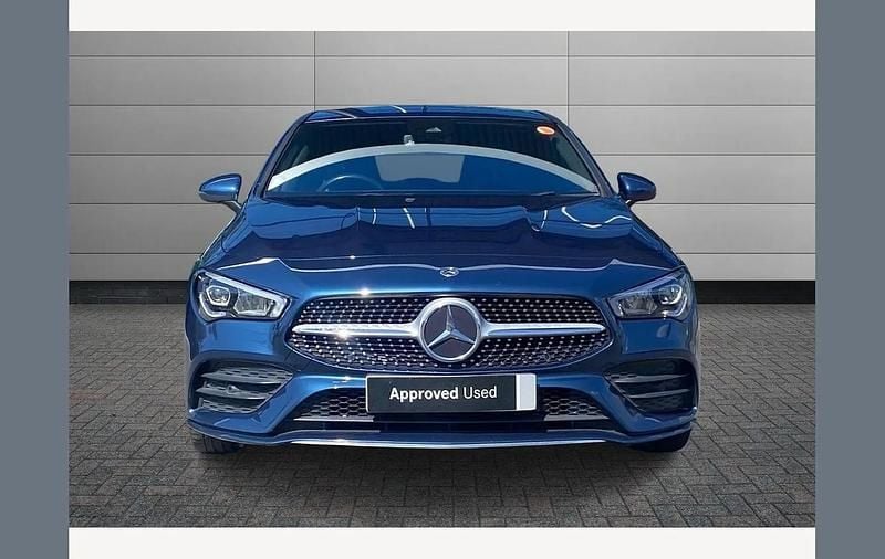 Used Mercedes CLA220 Shooting Brake AMG Line Premium 190 HP (139 kW) 2022 Blue Estate