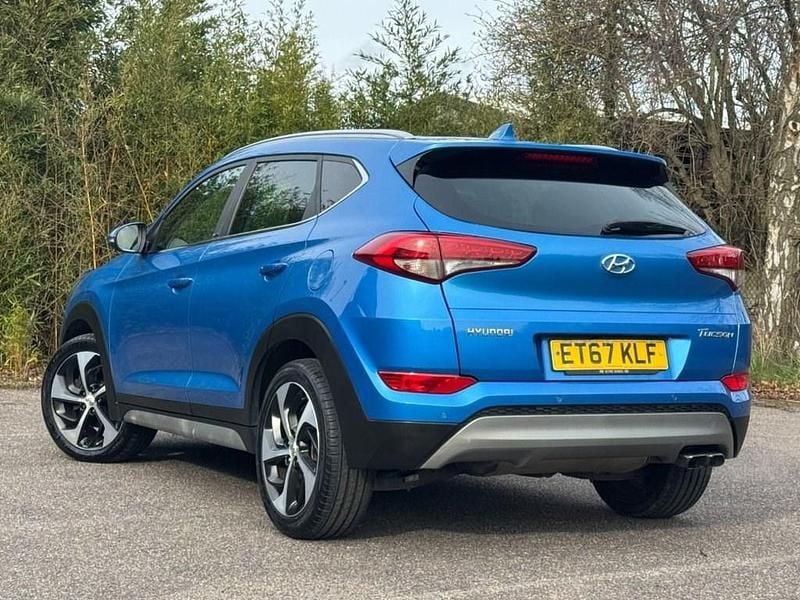 Used Hyundai Tucson Edition 177 HP (130 kW) 2018 Blue SUV
