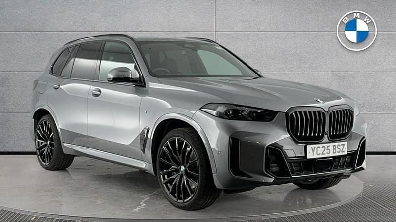 Grey Used 2025 BMW X5 M Sport SUV | £66,940 (Expensive) - Image 1/4