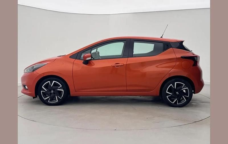 Used Nissan Micra Acenta 91 HP (66 kW) 2021 Orange Hatchback
