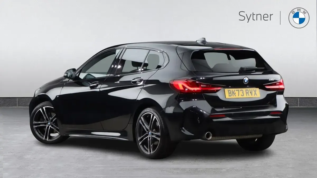 Used BMW 118 M Sport 134 HP (98 kW) 2023 Black Hatchback