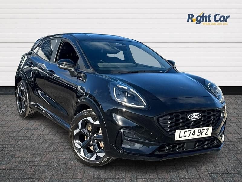 Black Used 2024 Ford Puma ST-Line X Hatchback | £18,999 (Expensive) - Image 1/4