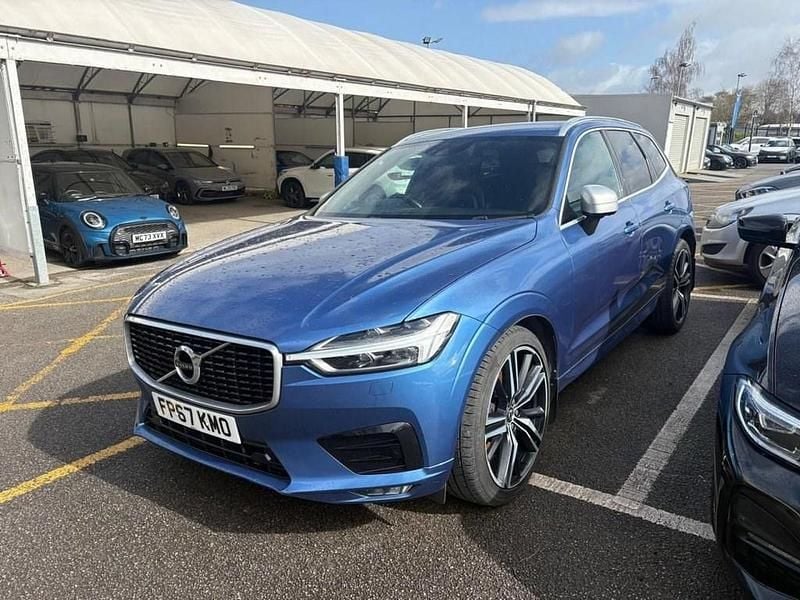 Used Volvo XC60 R-Design Pro 190 HP (139 kW) 2017 Blue SUV