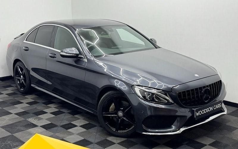 Begagnad Mercedes C220 AMG line 170 HK (125 kW) 2015 Sedan