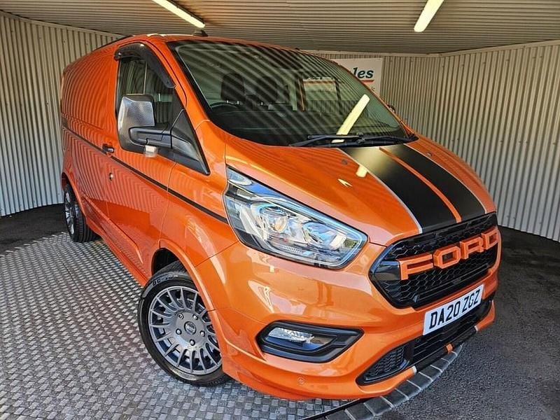 Orange Used 2020 Ford Transit Custom Sport Van | £20,000 - Image 1/4