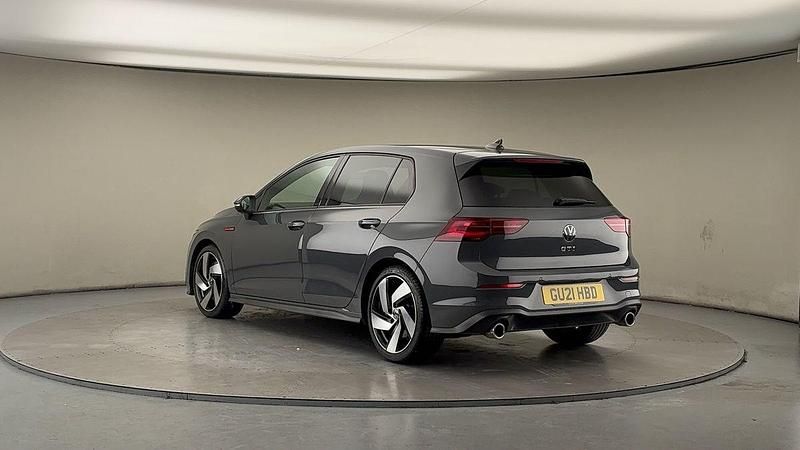 Used VW Golf VII GTI 245 HP (180 kW) 2021 Dolphin gray metallic/dolphin gray metallic Hatchback