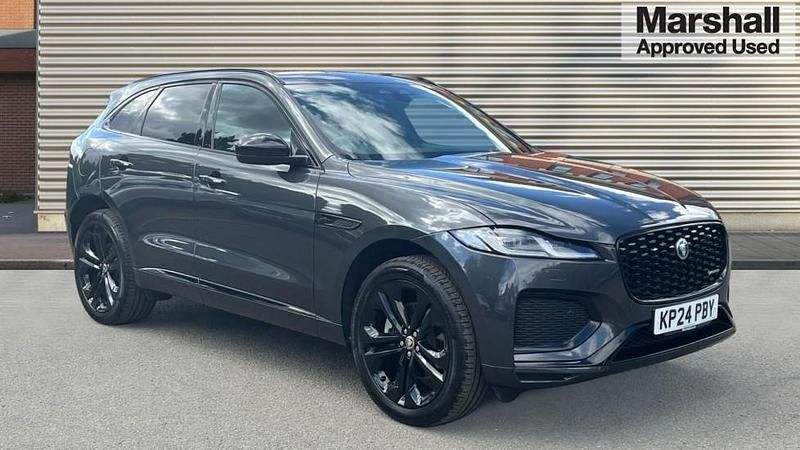 Grey Used 2024 Jaguar F-Pace R-Dynamic SUV | £39,745 (Expensive) - Image 1/4