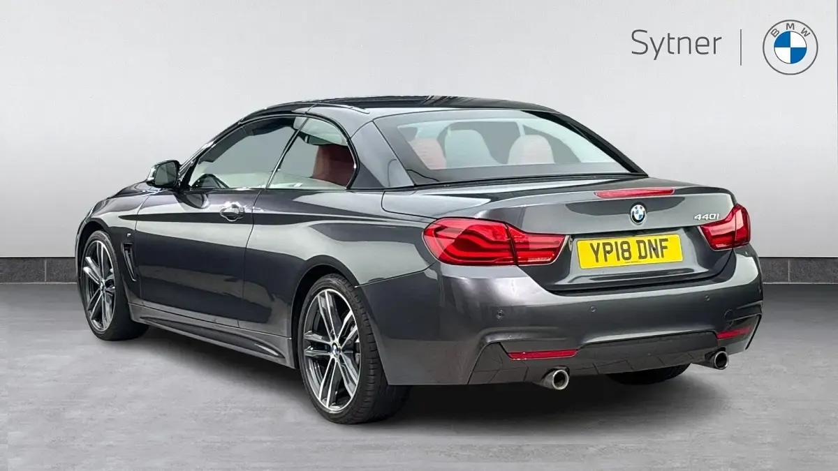 Usado BMW 440 M Sport 322 CV (236 kW) 2018 Gris Descapotable
