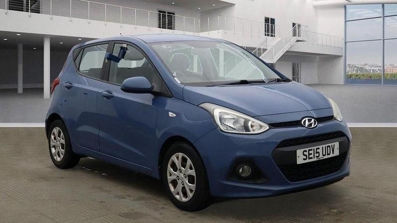 Blue Used 2015 Hyundai i10 SE Hatchback | £4,495 (Fair price) - Image 1/3