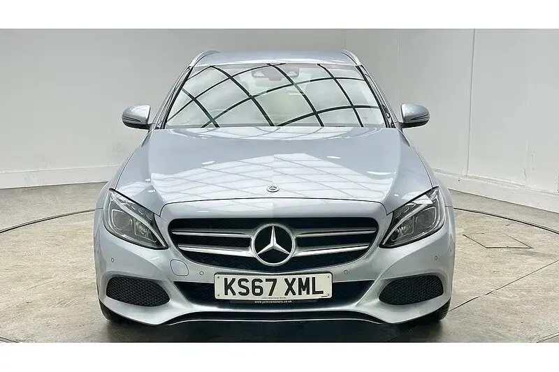 Used Mercedes C220 2017 Silver Estate