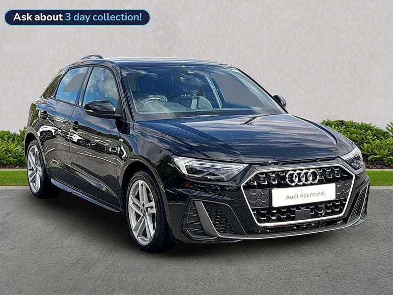 Black Used 2022 Audi A1 S-Line Hatchback | £19,209 (Good price) - Image 1/4