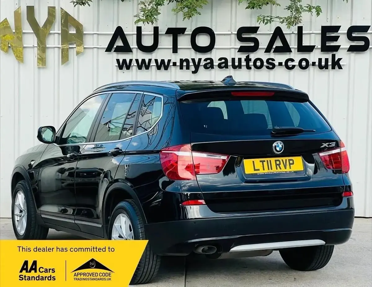 Used BMW X3 184 HP (135 kW) 2011 Black SUV