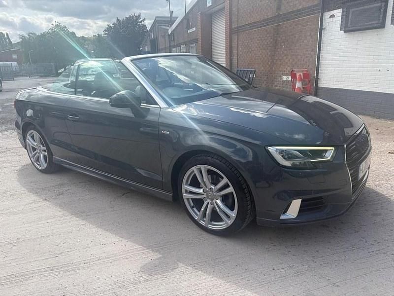 Grey Used 2017 Audi A3 Cabriolet S-Line Cabriolet | £9,795 (Super price) - Image 1/4