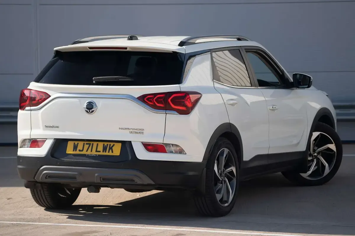 Used SsangYong Korando 136 HP (100 kW) 2021 White SUV