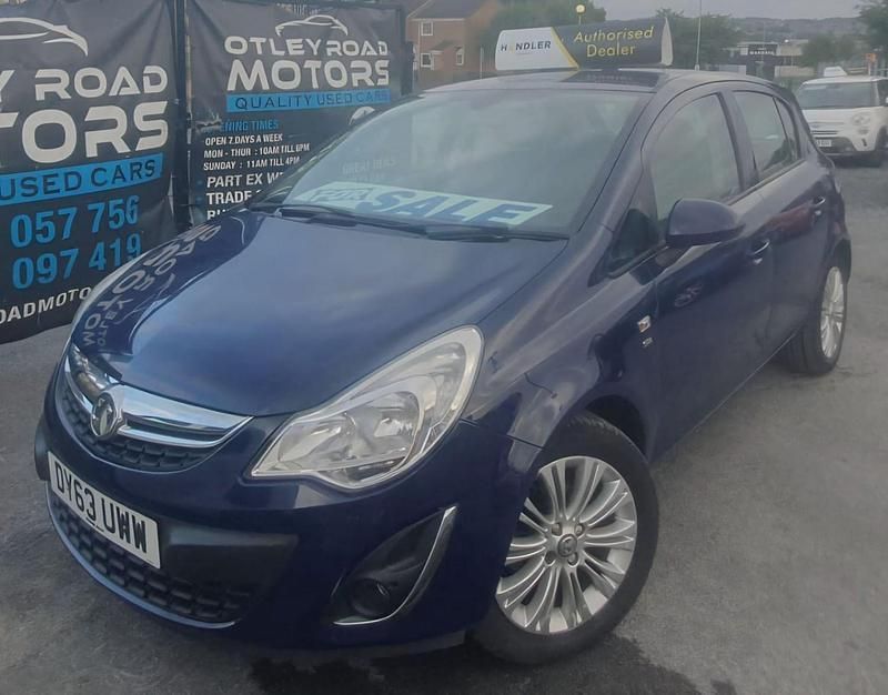 Blue Used 2013 Vauxhall Corsa Hatchback | £3,495 (Good price) - Image 1/4
