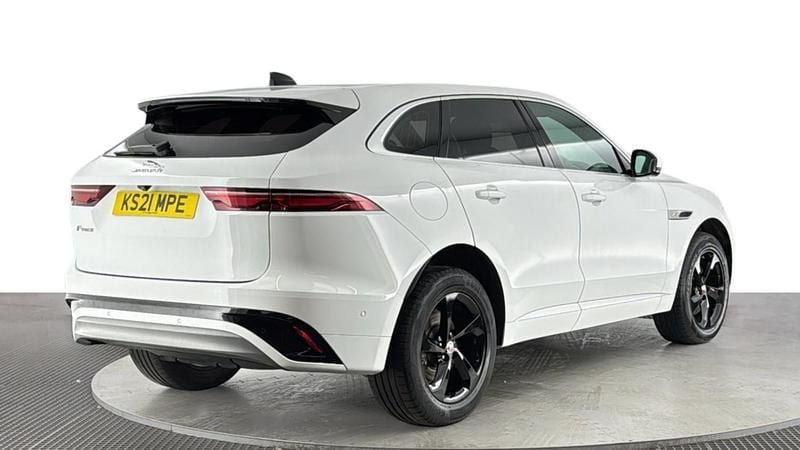Used Jaguar F-Pace R-Dynamic 163 HP (119 kW) 2021 White SUV
