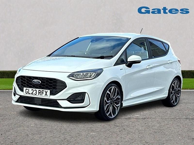 Used Ford Fiesta ST-Line X 125 HP (91 kW) 2023 White Hatchback