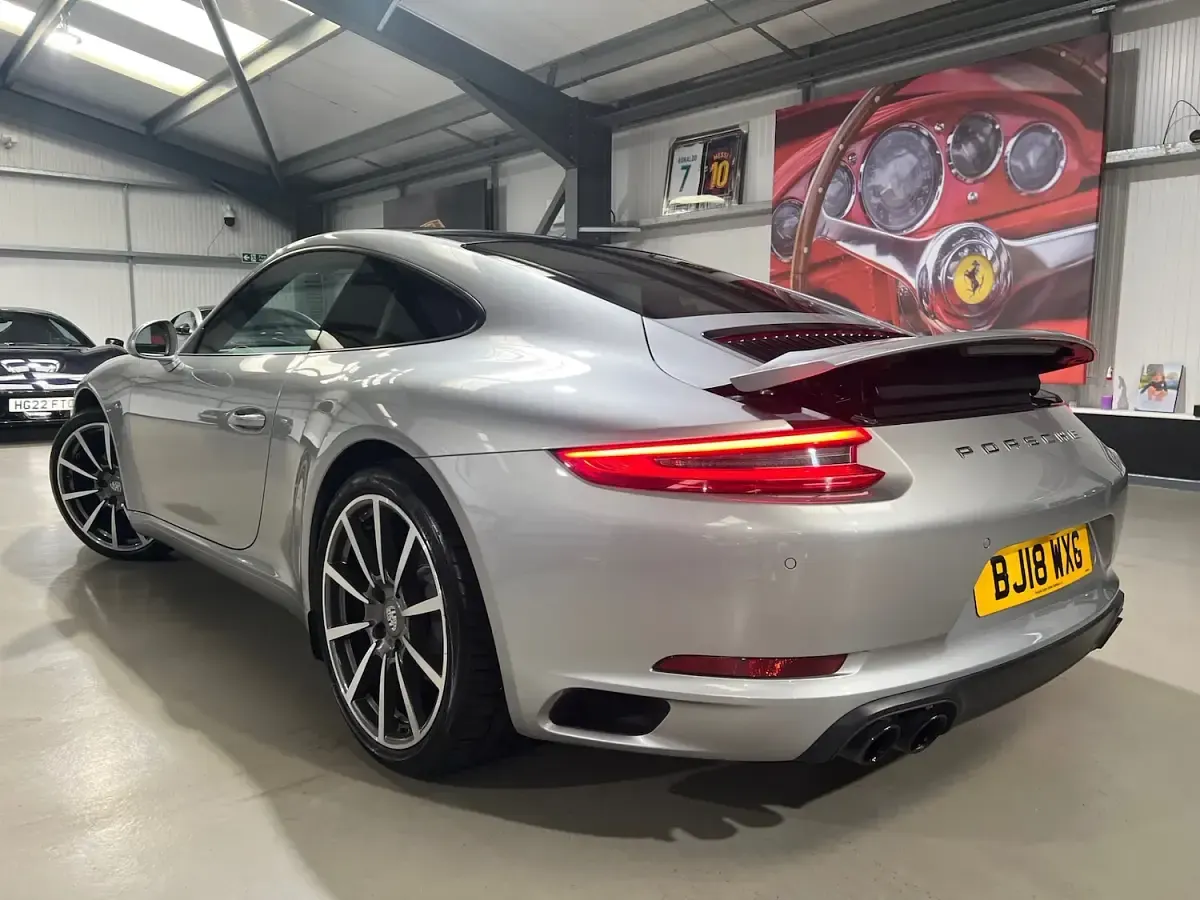 Used Porsche 992 2018 Silver Coupe