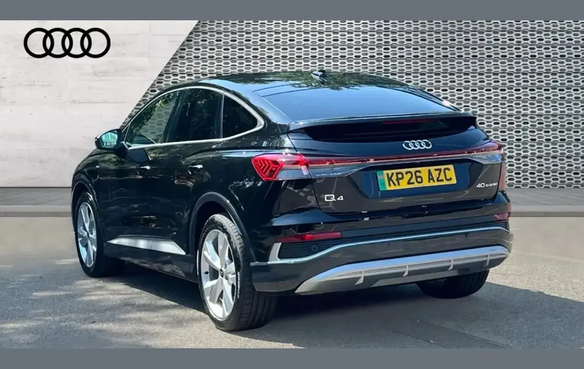 Used Audi Q4 e-tron S-Line 150 kW (204 HP) 2026 Black SUV