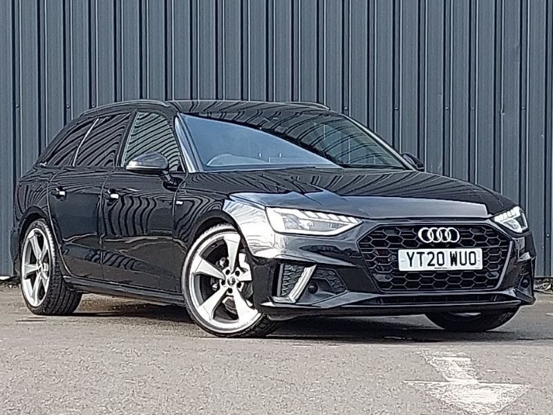 Black Used 2020 Audi A4 Black Edition Estate | £19,698 (Fair price) - Image 1/4