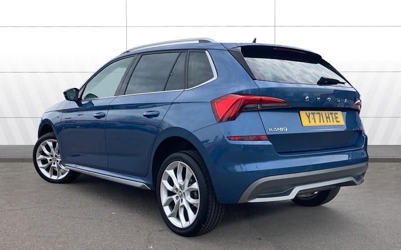 Used Skoda Kamiq SE L 150 HP (110 kW) 2021 Blue SUV
