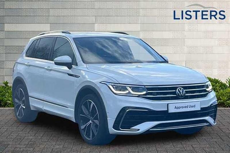 Used VW Tiguan R-line 150 HP (110 kW) 2023 White SUV