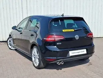 Used VW Golf VII GTD 184 HP (135 kW) 2016 Black Hatchback