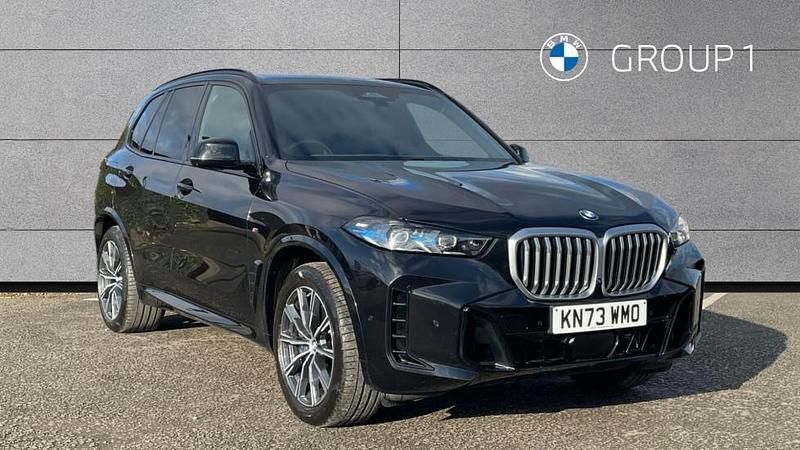 Black Used 2024 BMW X5 M Sport SUV | £53,493 (Good price) - Image 1/4