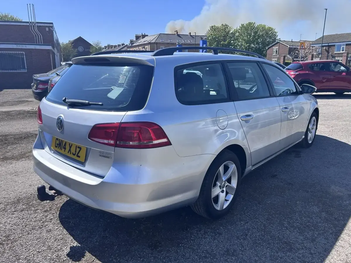 Begagnad VW Passat S 2014 Silver Kombi