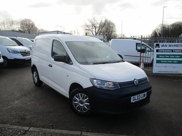 Used VW Caddy 102 HP (75 kW) 2022 White MPV