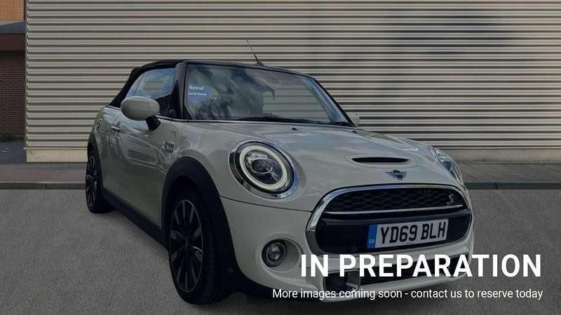 White Used 2020 Mini Cooper S Cabriolet Exclusive Cabriolet | £17,093 (Fair price) - Image 1/4