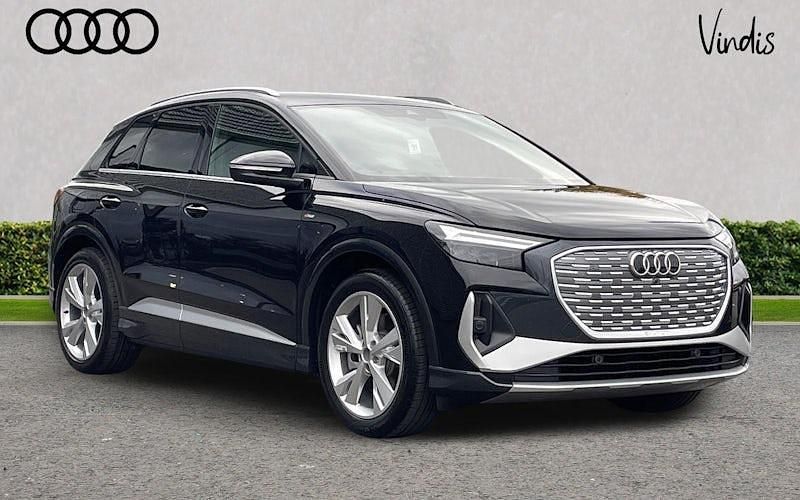 New 2025 Audi Q4 e-tron S-Line SUV | £54,084 (Good price) - Image 1/4