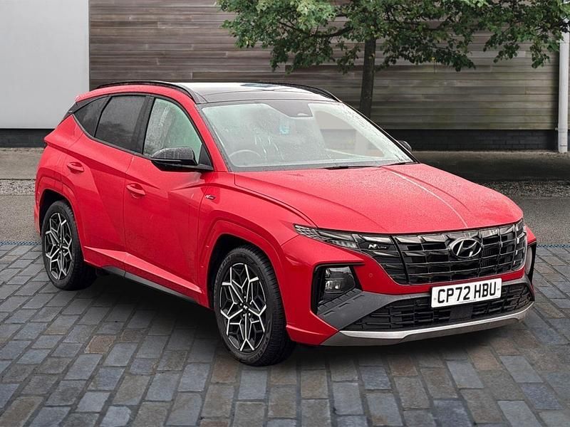 Red Used 2023 Hyundai Tucson N Line SUV | £20,000 (A bit pricey) - Image 1/4
