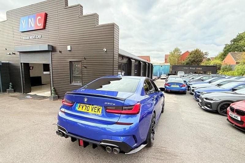 Blue Used 2020 BMW 330e M Sport Sedan | £19,991 (A bit pricey) - Image 1/1