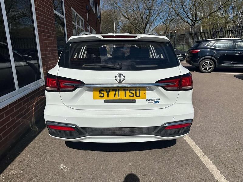 Used MG MG5 EV Exclusive 114 kW (156 HP) 2021 White Estate