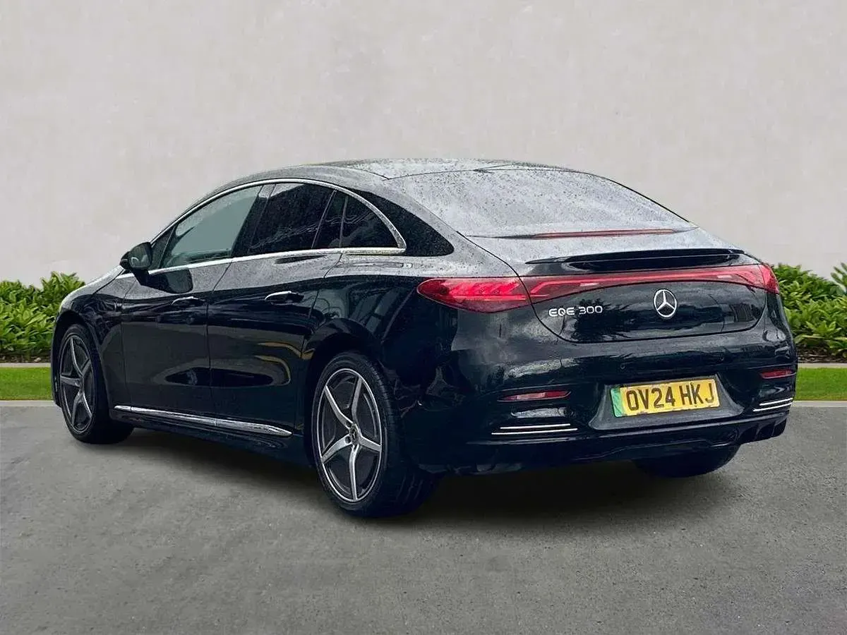 Used Mercedes EQE300 AMG Line Premium 180 kW (245 HP) 2024 Black Sedan